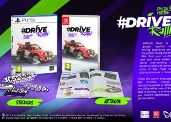 DRIVE Rally è ora disponibile in formato fisico per PlayStation 5 e Nintendo Switch