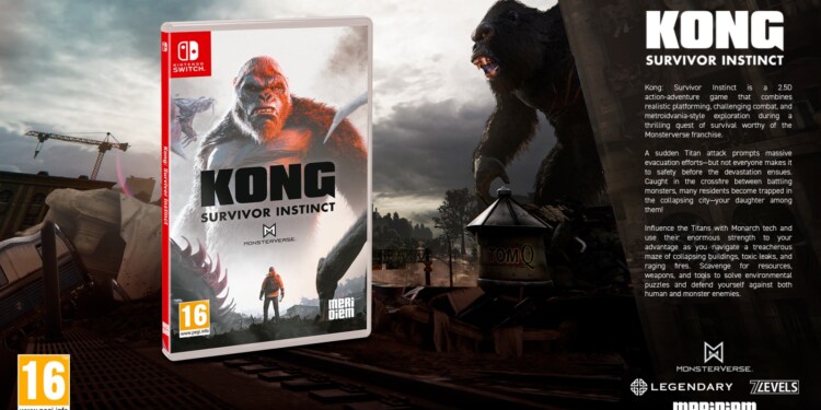 Meridiem lancia Kong: Survivor Instinct in edizione fisica per Nintendo Switch
