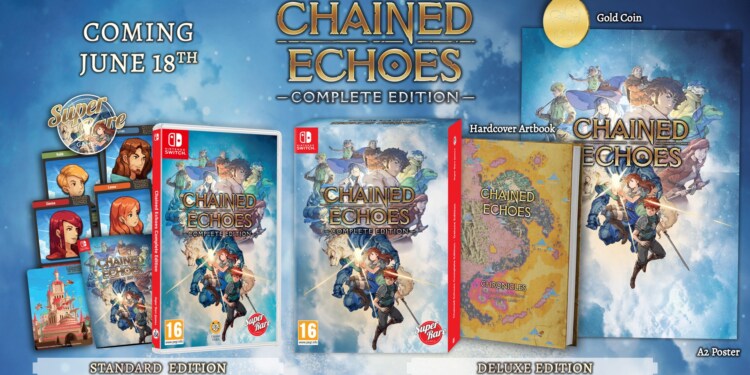 Chained Echoes Complete Edition uscirà il 18 giugno per Nintendo Switch™ in formato fisico!