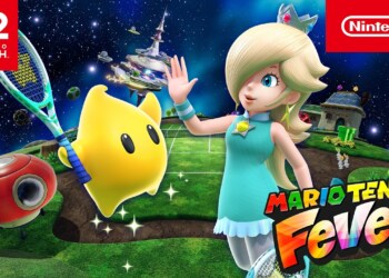 Aggiornamento a tema Galaxy per Mario Tennis Fever
