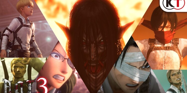 Assembla la tua squadriglia e avventurati oltre le mura di Attack on Titan in A.O.T. 3 di KOEI TECMO