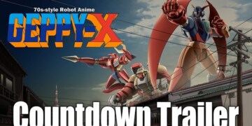 Geppy-X, anime di robot in stile anni ’70, svela il trailer del conto alla rovescia di 7 giorni prima del lancio