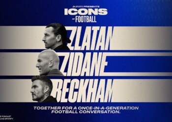 Un incontro senza precedenti | EA SPORTS™ Presenta Icons of Football riunisce David Beckham, Zinédine Zidane e Zlatan Ibrahimović