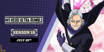 La Stagione 18 di MY HERO ULTRA RUMBLE inizia oggi con un nuovo personaggio