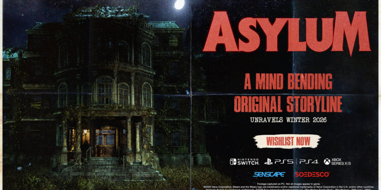 SOEDESCO porterà su Switch l’acclamata avventura horror per Steam ASYLUM
