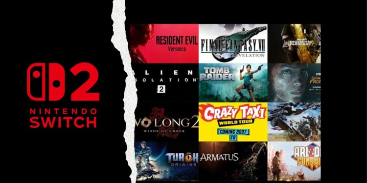 Nintendo Switch 2: si avvicina l’ondata di titoli terze parti