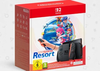 Il bundle NINTENDO SWITCH 2 + NINTENDO SWITCH SPORTS RESORT in uscita il 22 ottobre