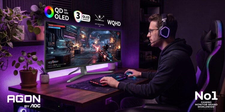 AGON by AOC presenta a Gamescom 2026 le sue ultime innovazioni OLED per il gaming