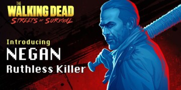 Negan annunciato per The Walking Dead: Streets of Survival
