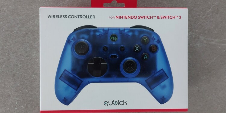 Qubick Controller Wireless Aero Blue Transparent: la recensione