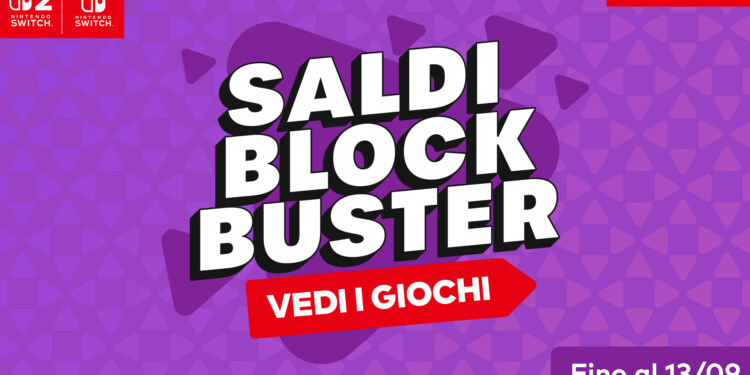 Ecco i Saldi Blockbuster di Nintendo!