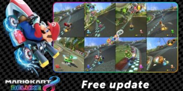 Mario Kart 8 Deluxe: nuovo aggiornamento per funzionalità Switch 2!