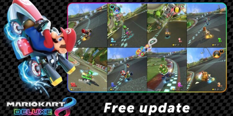 Mario Kart 8 Deluxe: nuovo aggiornamento per funzionalità Switch 2!