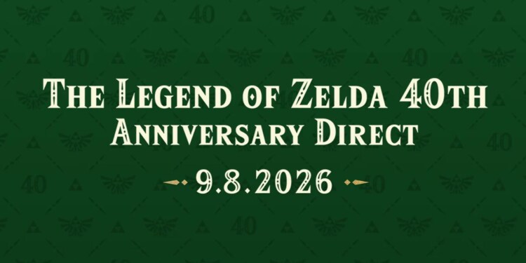 The Legend of Zelda: un Direct dedicato al 40° anniversario previsto per l’8 di settembre