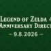 The Legend of Zelda: un Direct dedicato al 40° anniversario previsto per l’8 di settembre