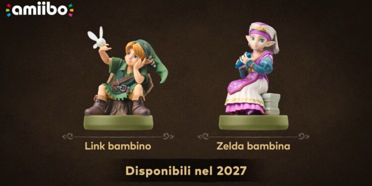 Ecco due nuovoi amiibo: ispirati a Zelda e Link di Ocarina of Time