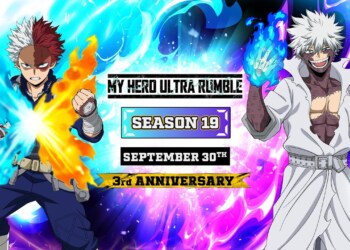 La stagione 19 di MY HERO ULTRA RUMBLE inizia oggi e introduce Shoto Todoroki