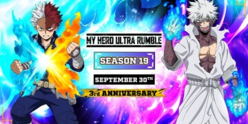 La stagione 19 di MY HERO ULTRA RUMBLE inizia oggi e introduce Shoto Todoroki
