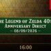 The Legend of Zelda 40th Anniversary Direct: segui la diretta con noi!
