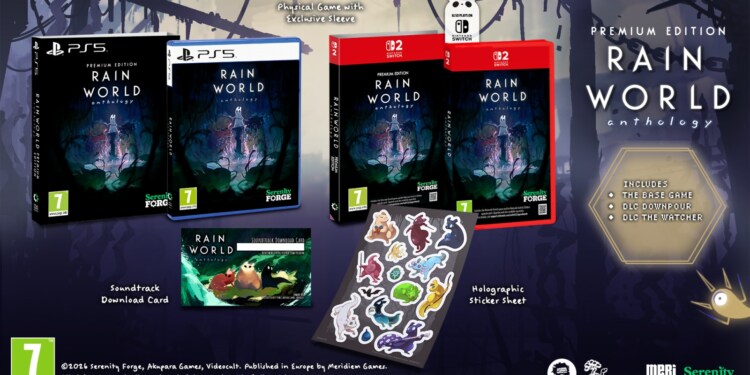 Serenity Forge e Meridiem annunciano l’edizione fisica di Rain World per PlayStation 5 e Nintendo Switch 2.
