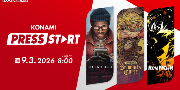KONAMI PRESS START Publisher Broadcast torna il 3 settembre