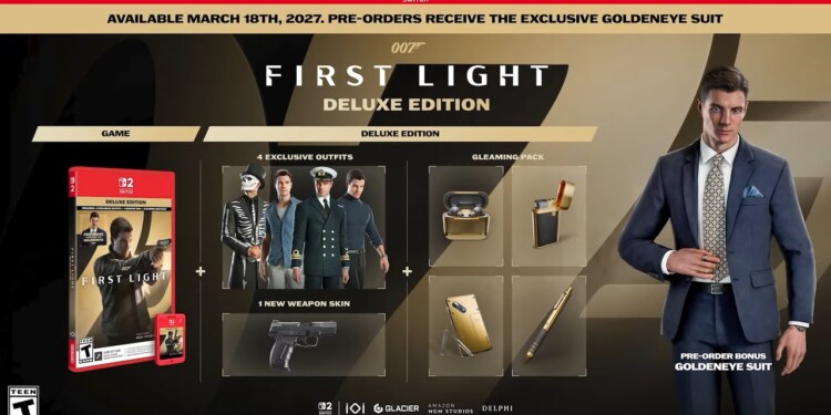 007 First light svela finalmente la data di uscita su Nintendo Switch 2