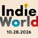 Nuovo Indie World annunciato per il 28 di ottobre!