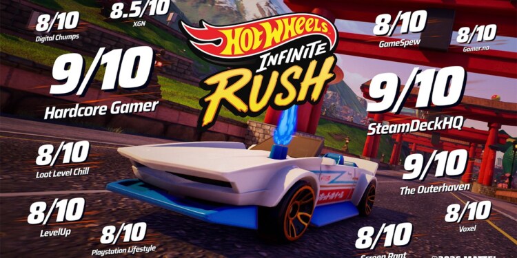 È ora disponibile l’accolades trailer diHOT WHEELS™ Infinite Rush
