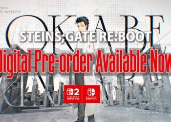 Preordini di STEINS;GATE RE:BOOT per Nintendo Switch e Nintendo Switch 2 (Digital Edition) già disponibili sul Nintendo eShop