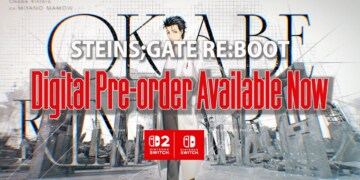 Preordini di STEINS;GATE RE:BOOT per Nintendo Switch e Nintendo Switch 2 (Digital Edition) già disponibili sul Nintendo eShop