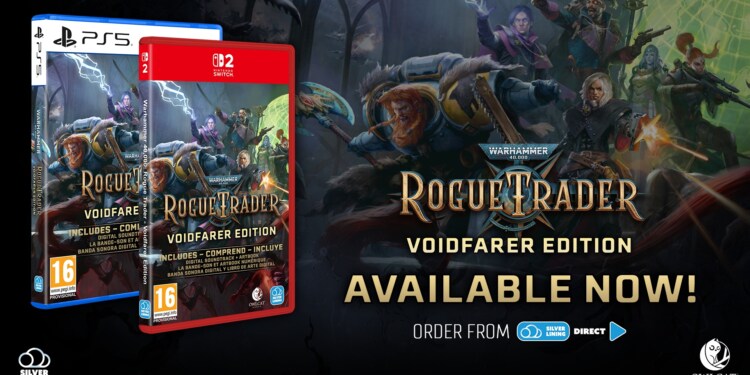 Warhammer 40,000: Rogue Trader – Voidfarer Physical Edition è ORA DISPONIBILE su Nintendo Switch 2